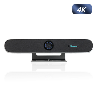 TEVO-MEET BAR 4K wide angle with built in 8 microphone video bar for meeting room and office
