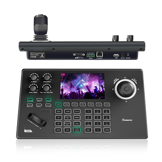 TEVO-KB200MAX RS232 RS485 connection IP PTZ joystick controller